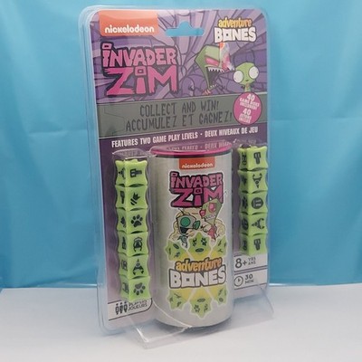 Nickelodeon Invader Zim Adventure Bones Dice Game - 2-8 Players - NEW