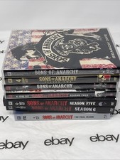 Sons of Anarchy: Complete Series Seasons 1-7 DVD S7 Is Blue ray