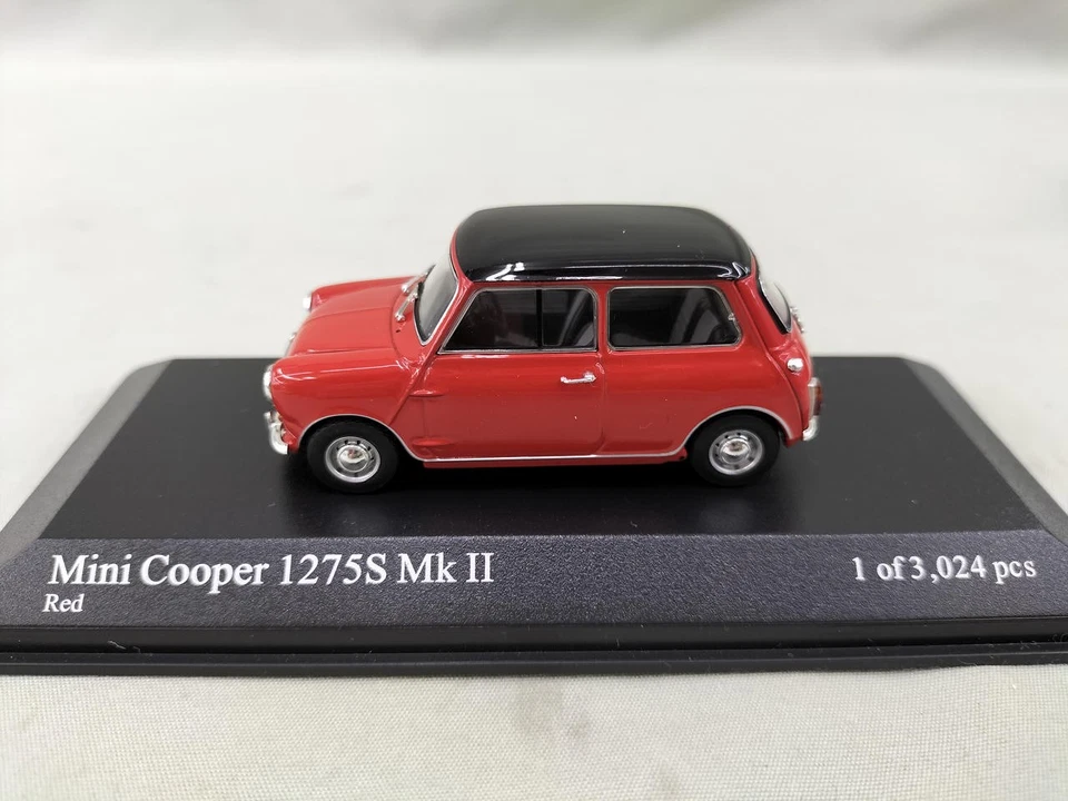MINICHAMPS Morris Mini ooper 1275S MKⅡ 1967 Red - Image 4 of 4