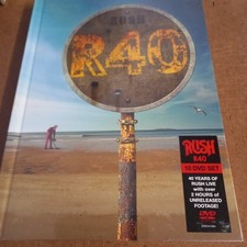 Rush - R40 - 10 DVDs (Limited Edition) + Book Neu Sealed 2014