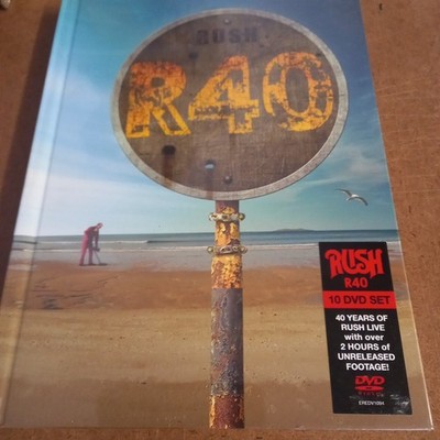 Rush - R40 - 10 DVDs (Limited Edition) + Book Neu Sealed 2014