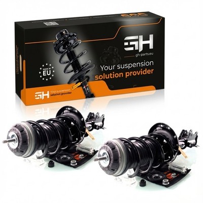 2x Komplett Stoßdämpfer Federbein Satz Vorne für Fiat Grande Punto 199 1.2, 1.4