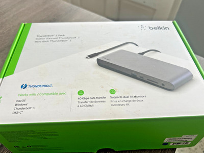 Thunder Bolt 3 dock