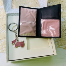 Radley of London Key Ring/ Travel Bifold Card HolderBoxedSet 81492A Scot Terrior