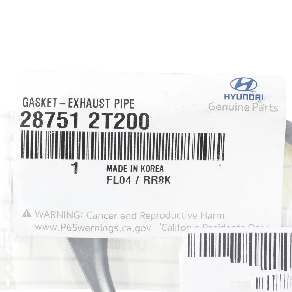 Junta conector tubo escape original Hyundai 2003-2011 Azera Sonata 28751-2T200 Foto 4 de 4