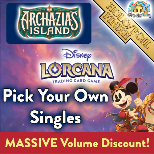 Up to 35% off!💥Lorcana - Archazia's Island: Foil Singles   💥
