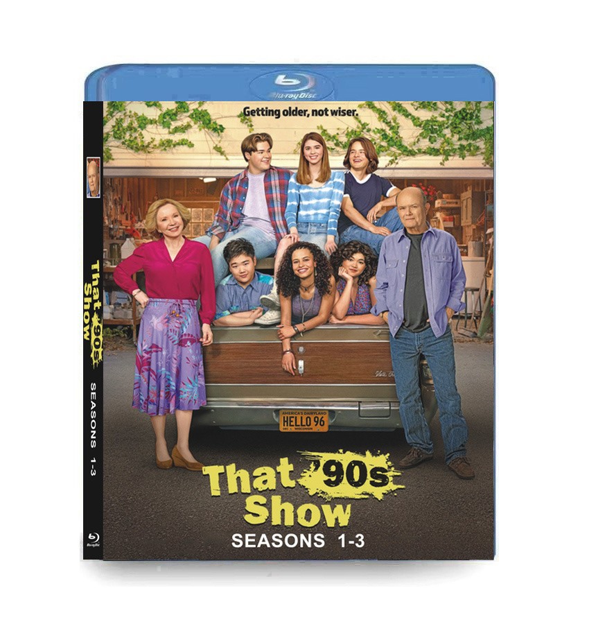 That '90s Show season 1-3：BD 3-Disc All Region New Box Set English Audio