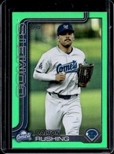 2025 Topps Pro Debut Dalton Rushing Green Foil #/99