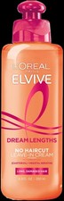 L'Oreal Paris Elvive Dream Lengths No Haircut Cream Leave In Conditioner, 6.8 Fl