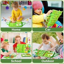 Busy Board Montessori Toy for Toddlers  Educational Activity  Sensory Board...