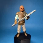Vtg Star Wars 1983 ROTJ WEEQUAY SKIFF GUARD 100% Figure Complete w/ VIBRO AXE HK
