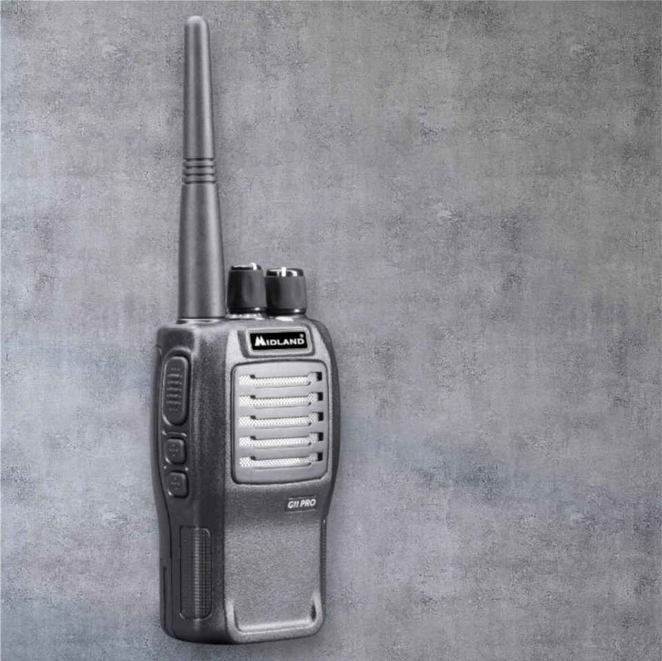 Midland G11 Pro PMR446 Walkie Talkie - 32 Channel, VOX, 1600mAh Battery, Profess - Image 3 of 4