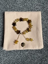 Lola Rose Semi Precious Stone Tigers Eye Star Bracelet BNWT