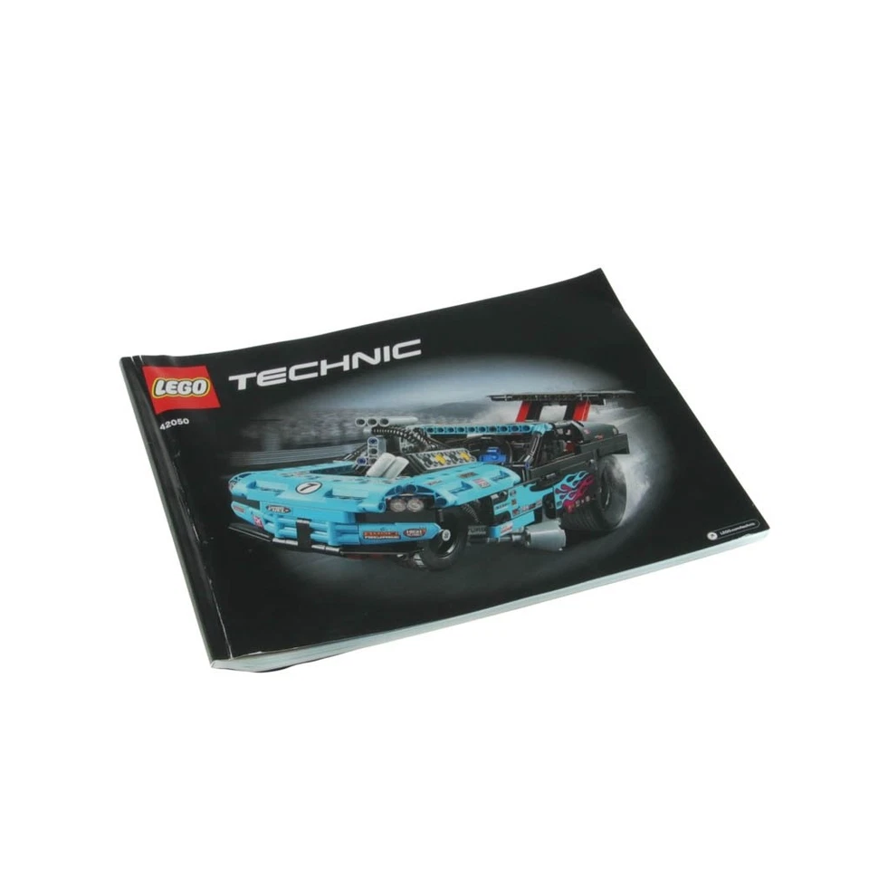 1x Lego Technic Bauanleitung Buch Race Drag Racer 42050 Rennwagen - Bild 1 von 1