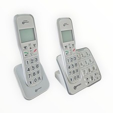 Geemarc AMPLIDECT 595-2 Photo Schnurloses Seniorentelefon Anrufbeantworter 