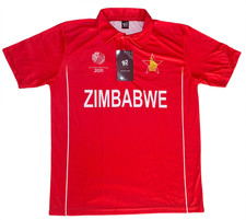 Zimbabwe cricket 2011 world cup retro memorabilia collection shirt replica