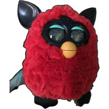 HASBRO FURBY Boom 2012 - RED BLACK Cherry Teal Works