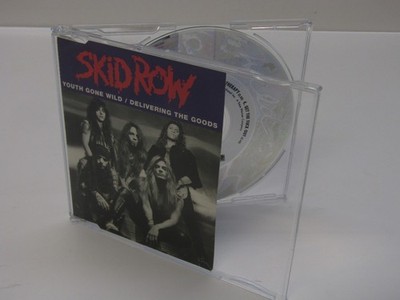 90s Heavy Rock Metal SKID ROW youth gone wild 1992 UK Hologram CD Single Mint