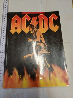Ac/Dc Bonfire - Guitar Tablature Edition - 1st Paperback edition Amsco NY 1997