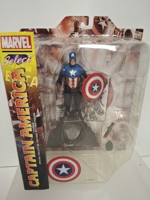 MARVEL SELECT CAPTAIN AMERICA FIGUR SPECIAL COLLECTOR EDITION DIAMOND TOYS