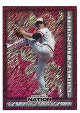 2025 Leaf Baseball Nation Jim Palmer Base SMB-20 Pink Shimmer 4/5