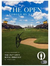 RYAN FOX SIGNED THE OPEN GOLF 154TH OPEN WINNER PROGRAMME (ACG CERT AG135543)