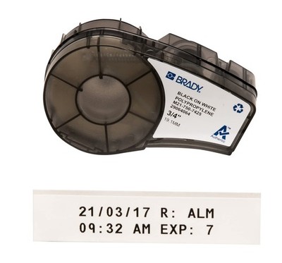Brady Authentic M21-750-7425 Chemical and Temp Resistant Label for Lab, Asset