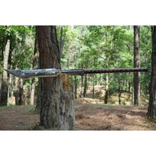 Custom Handmade Carbon Steel Blade Two Handed Machete Sword | Hunting Sword 