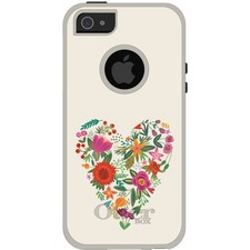 OtterBox Commuter for Apple iPhone Pick Model Floral Heart Green Red
