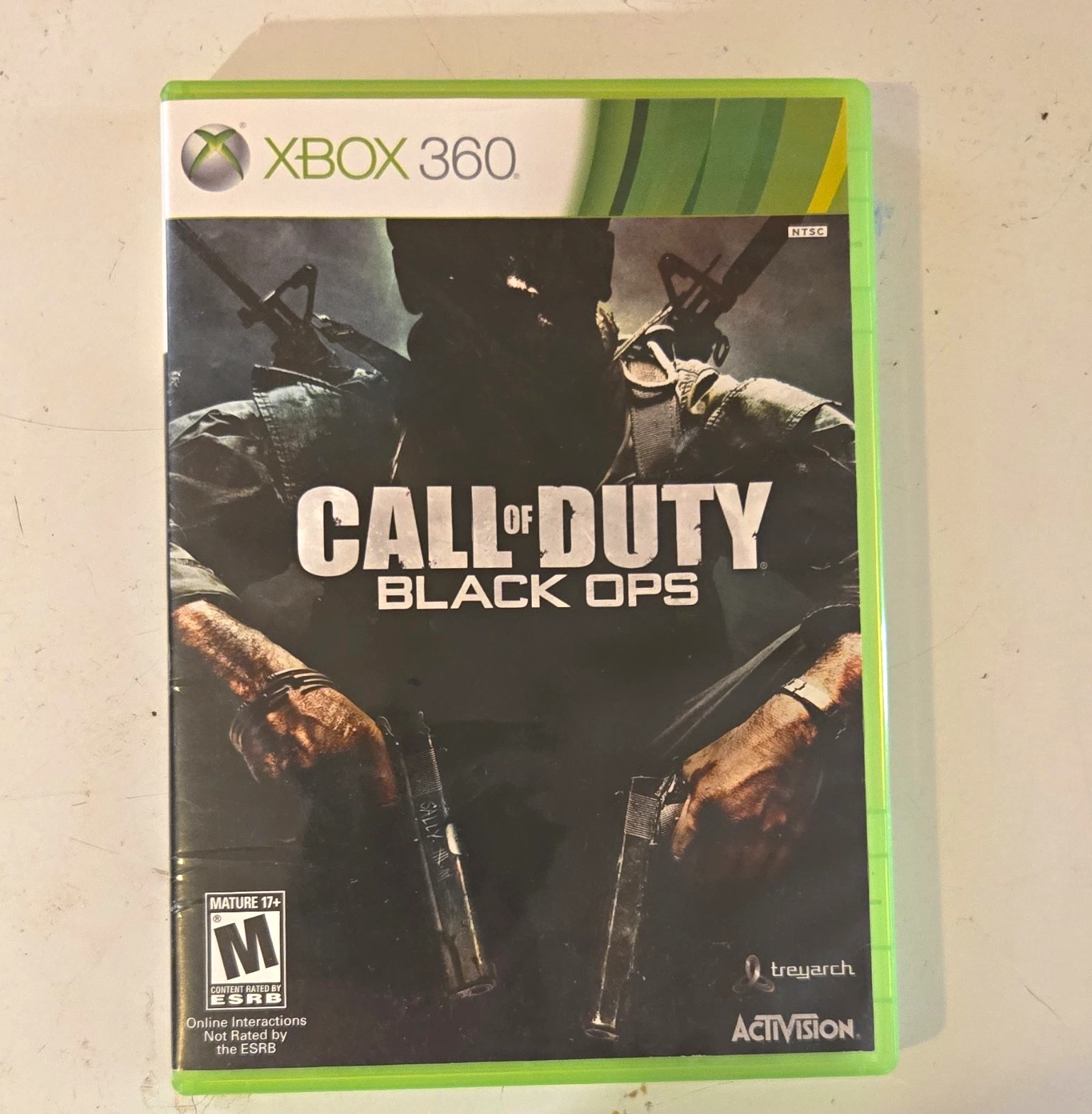 Activision Call of Duty: Black Ops Xbox 360 Multiplayer Shooter M