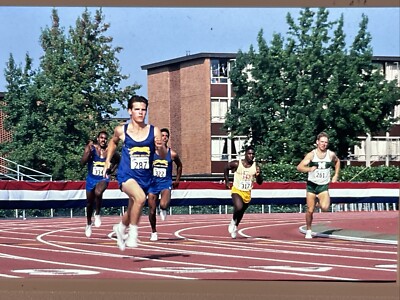  Finish Line 1989 Sports Drama Film T'n'T Original T.V. Promotional 35mm Slide
