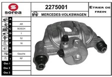 Etrier de frein Mercedes 310