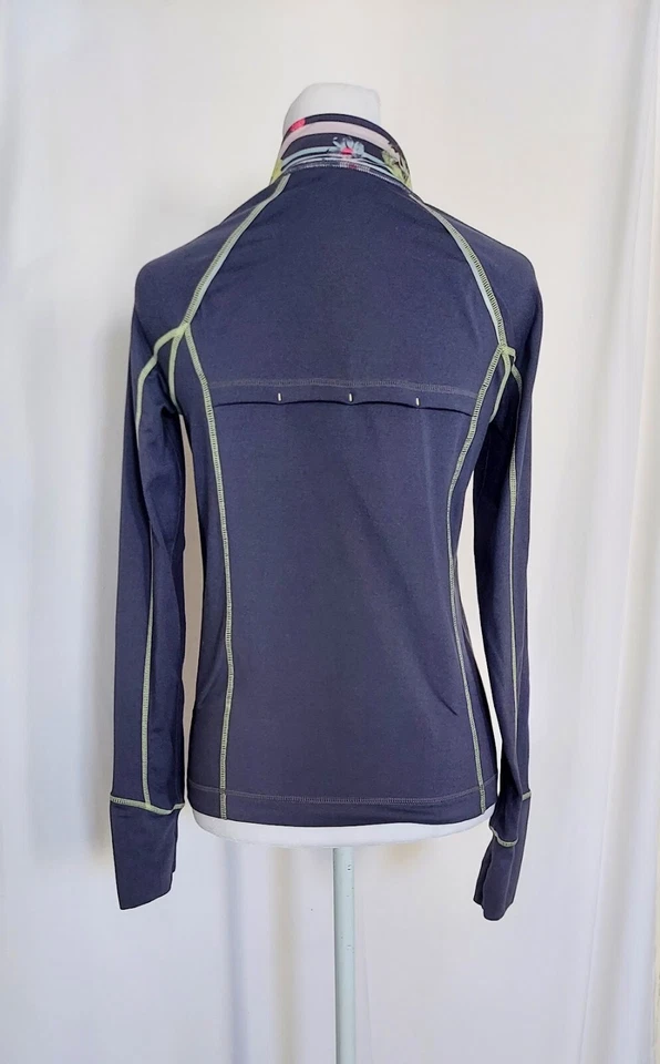 Chaqueta Atlética Floral Zella Niñas Talla XL 14 16 Cremallera Completa Manga Larga Foto 3 de 4