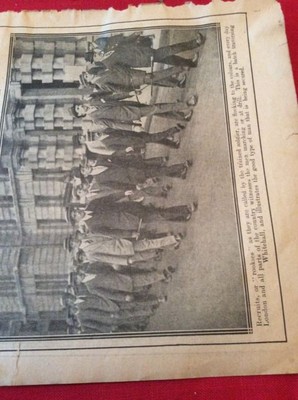 m12l ephemera 1914 bild ww1 london whitehall rekruten join up