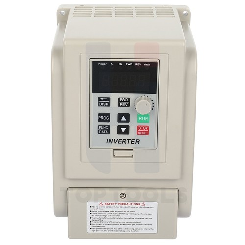 Accionamiento de frecuencia variable de 2,2 KW AC 220 V 3 HP VFD monofásico a trifásico - Imagen 3 de 11