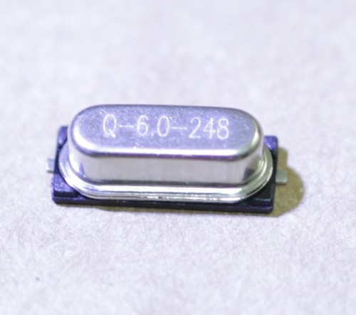 100PCS QVS49P 6.000MHz Crystal XTAL Oscillators HC-49US HC49 Genuine QVS Tech - Imagen 1 de 4