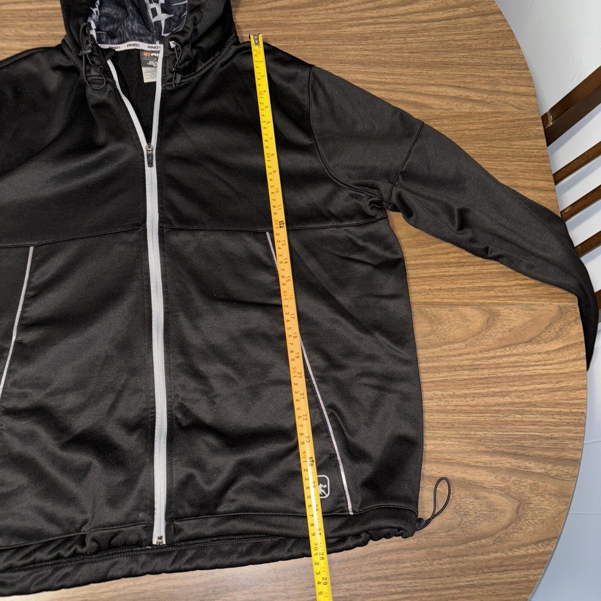 And1 Hooded Zip-up Unisex Black Jacket Size XL | eBay And1 Hooded Zip-up Unisex Black Jacket Size XL | eBay