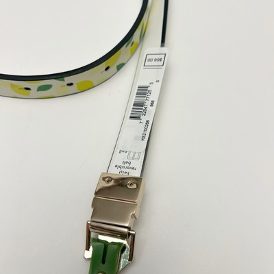 Kate Spade New York Lemon Print White Leather Reversible  display picture 3
