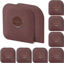 Pan Scraper, 10 Pcs Plastic, Non Scratch for Cast Iron, Pot and Pan Cleaning, St