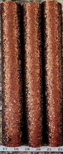 Chunky Coffee Brown GLITTER FAUX LEATHER SHEET 8"x12" 1043367