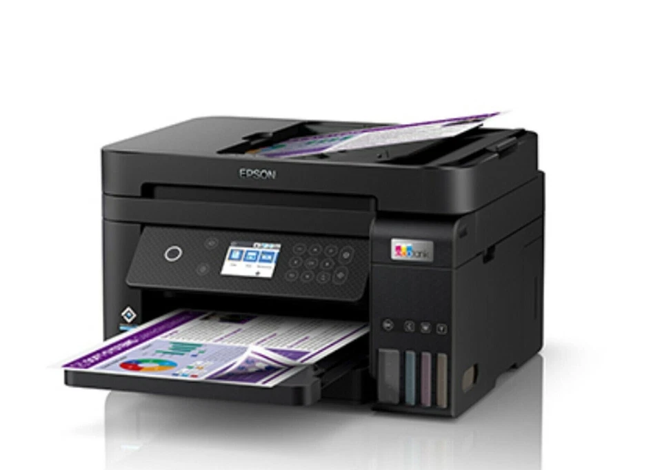 Epson EcoTank L6270 All-in-One Ink Tank Printer with ADF Wi-Fi Print/Scan/Copy - Image 2 of 4