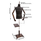 Adult Female Black Pinnable Dress Form Mannequin Torso with Flexible Arms
