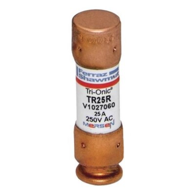 10pcs Mersen TR25R Tri-Onic TR-R 250V 25A Rk5 Time Delay Fuse