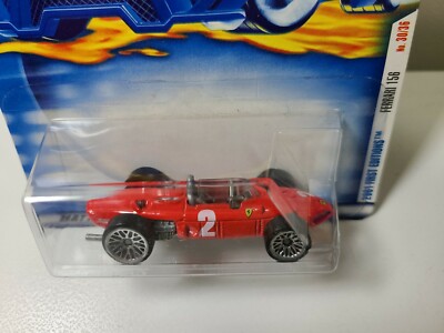 Hot Wheels Ferrari 156 ミニカー 赤 Hot Wheels Ferrari 156 ミニカー 赤