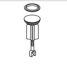KOHLER POP-UP STOPPER SX-0716871 Kohler replacement part; 1036994-CP.Kohler part