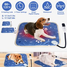 Pet Heating Pad Waterproof Electric Dog Cat Heating Mat Warming Pet Blanket Mat