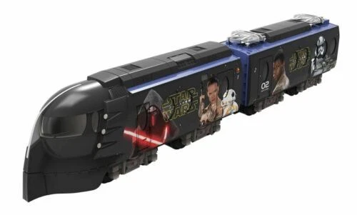 Bandai Black Plastic Model Trains