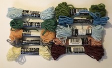 10 Yard Yarn Lot Variety of Colors Plastic Canvas Yarn Hobby Crafting GS50C23