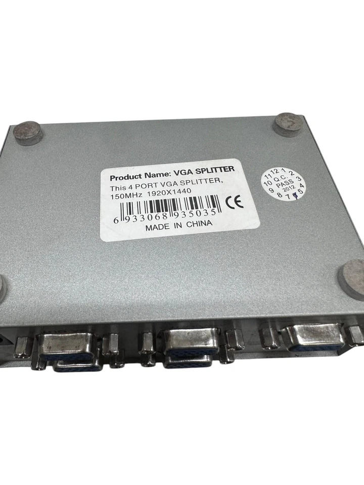 VGA Splitter 4 Port 150MHz **SALE** - Image 2 of 3