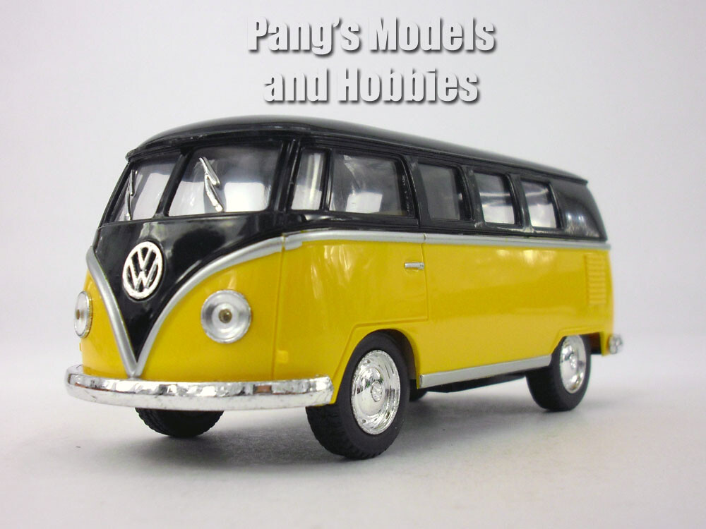 VW T1 (Type 2) Bus 1/32 Scale Diecast & Plastic Model - Black